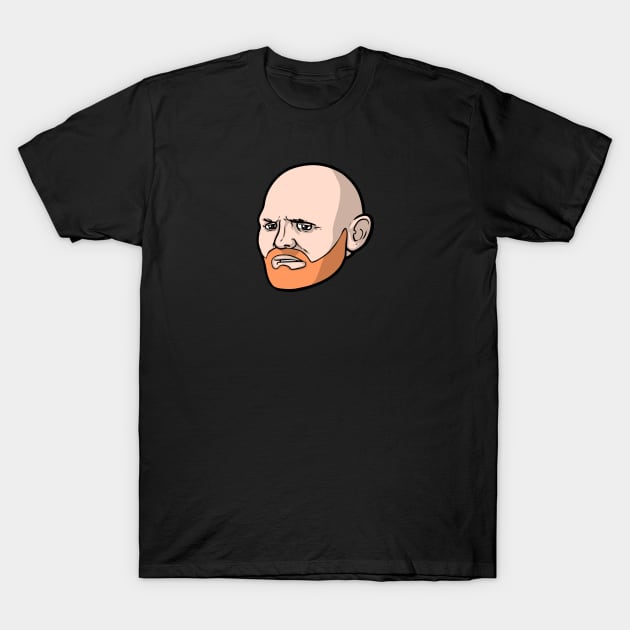 Baddest Bill Burr ('s Head) T-Shirt by Baddest Shirt Co.